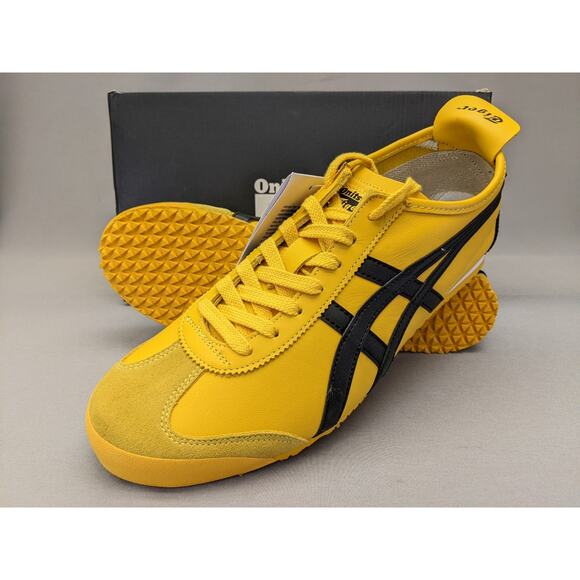 Authentic Onitsuka Tiger MEXICO 66 1183C102 751 Yellow/Black Size US 11 - Picture 2 of 13